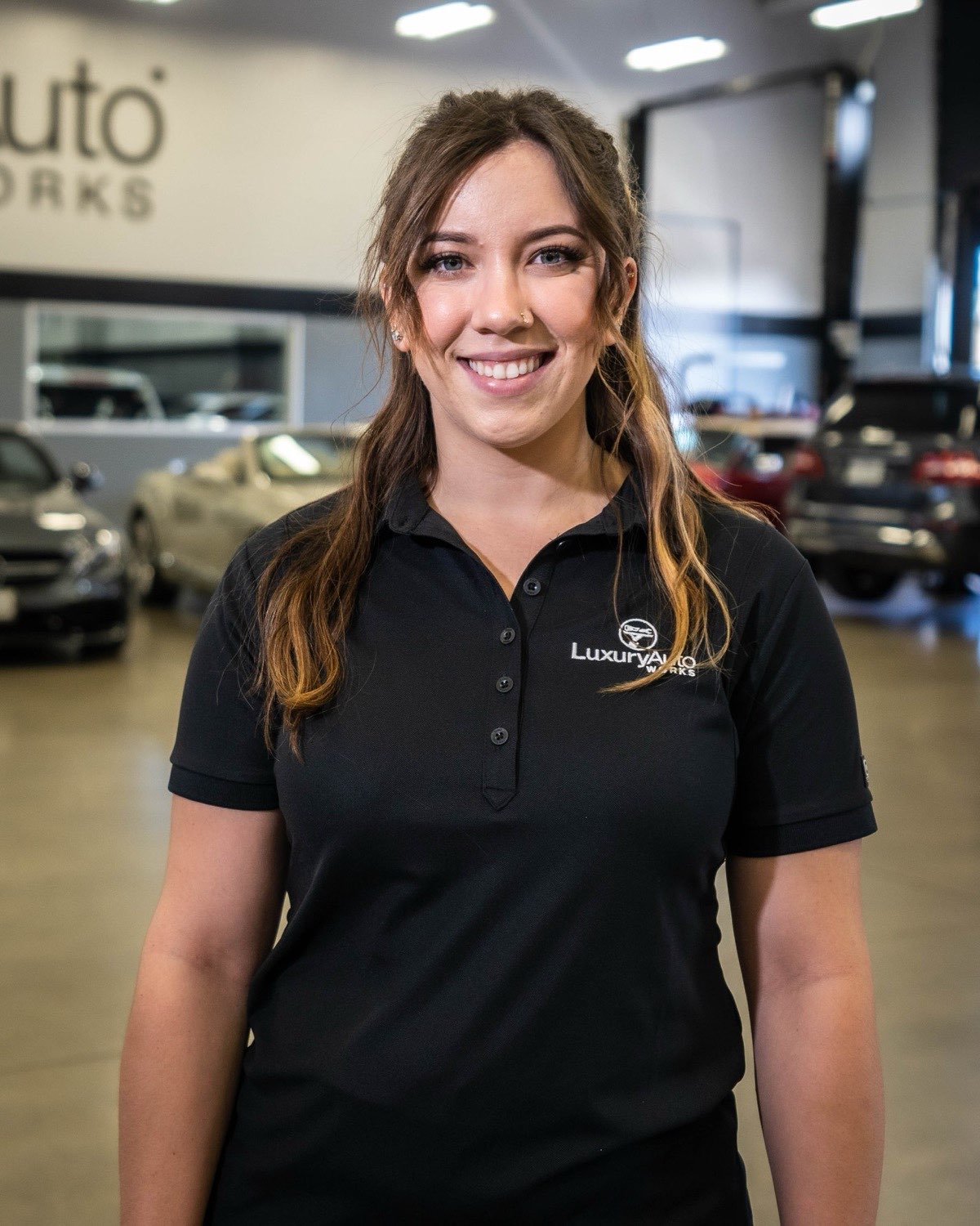 Total Auto Works team member at the Austin shop