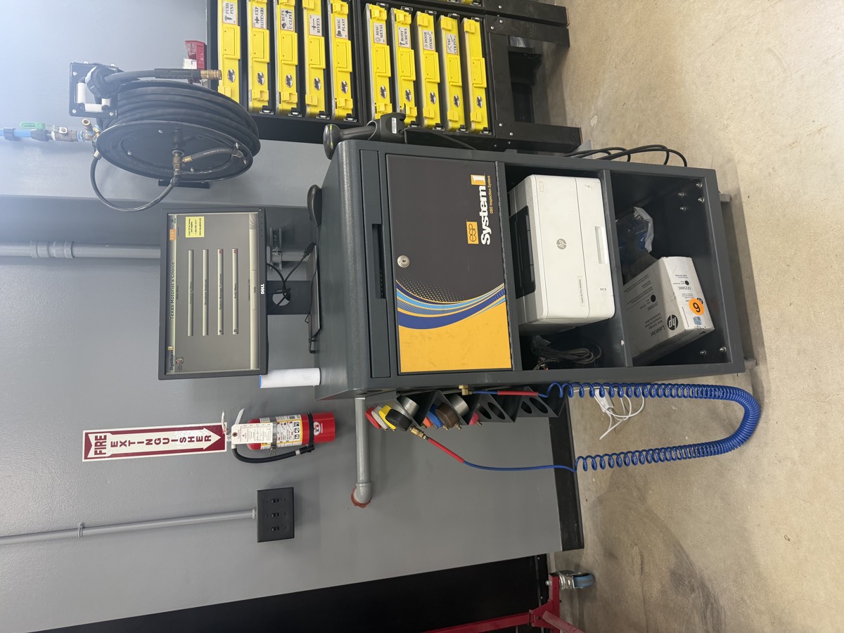 Texas OBD emissions inspection analyzer at Total Auto Works